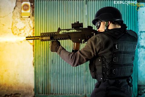 machine-gun