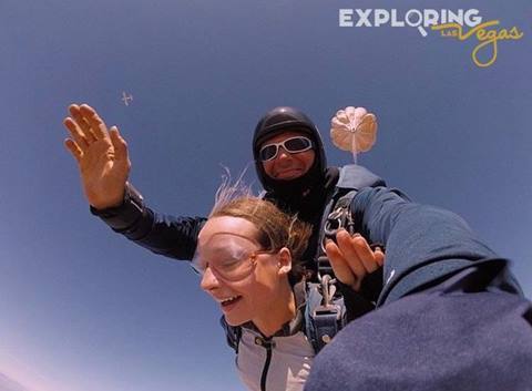 skydiving