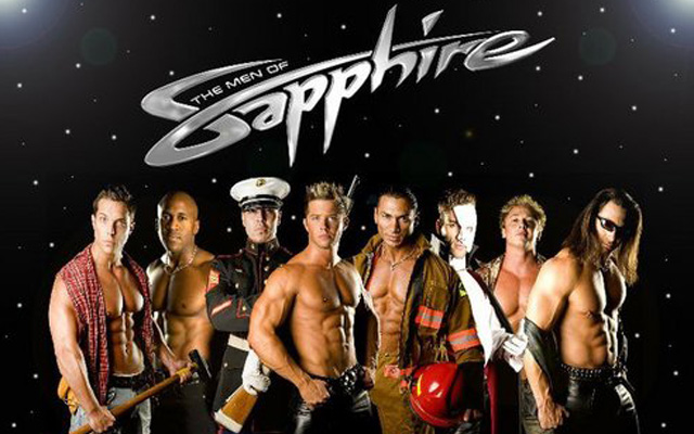 Men Of Sapphire Vegas Revue Show