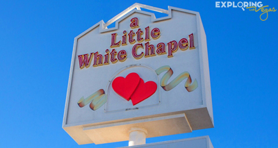 little white wedding chapel